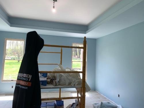 Residential Walls and Ceiling Before