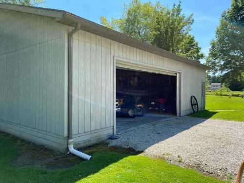 Garage Front After